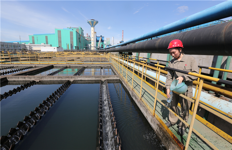 柳钢工业污水全部实现闭环处理，每天工业污水集中处理站处理能力达26万吨